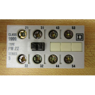 Square D 9999-PW22 Contact Block 9999PW22