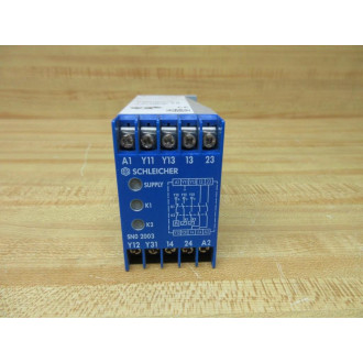 Schleicher SNO 2003-120 Relay SN0 2003-120 18813562 WO Terminal Covers - New No Box