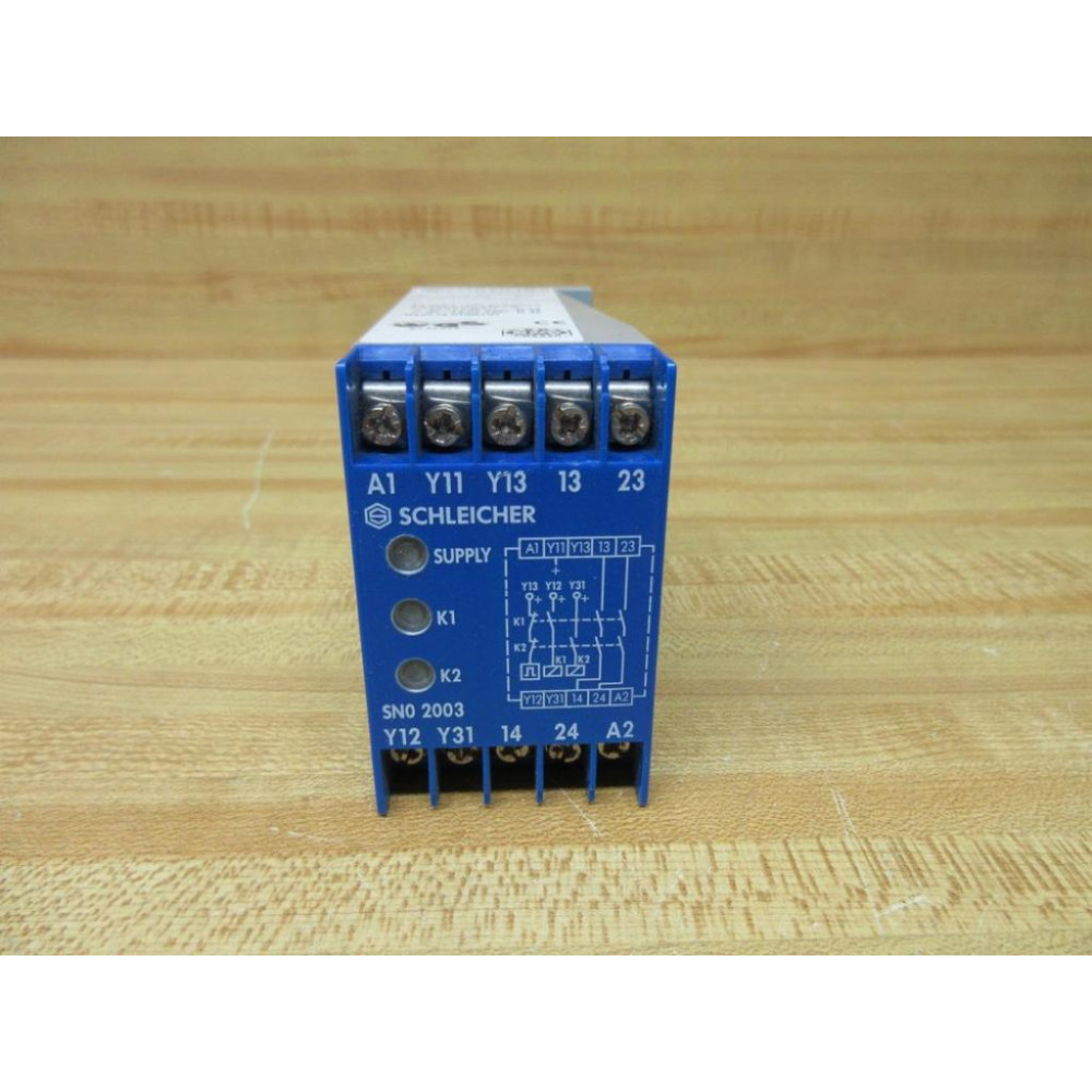 Schleicher SNO 2003-120 Relay SN0 2003-120 18813562 WO Terminal Covers - New No Box