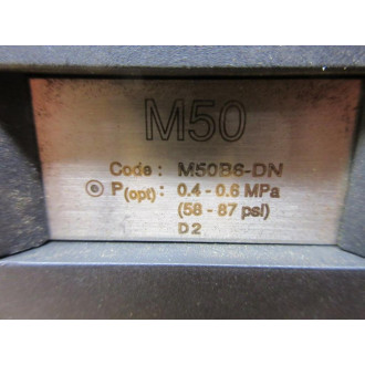 Piab M50B6-DN Classic Vacuum Pump M50 Cracked Case - Used