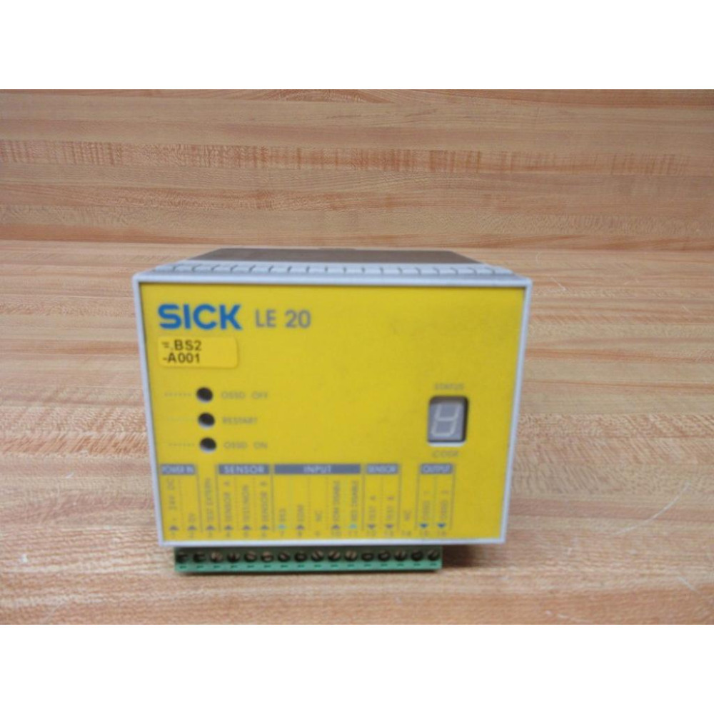 Sick LE20-2611 Safety Switching Amplifier LE202611 - Used