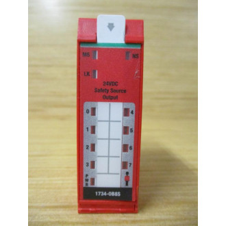 Allen Bradley 1734-OB8S Module 193343 1734-0B8S Mounted - New No Box