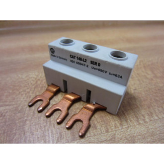 Allen Bradley 140-L2 Terminal 140L2 Series D (Pack of 3) - New No Box