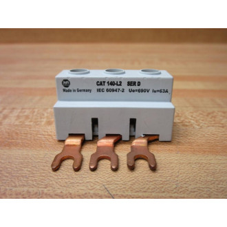 Allen Bradley 140-L2 Terminal 140L2 Series D (Pack of 3) - New No Box