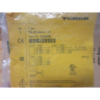 Turck TN-CK40-H1147 ReadWrite Head 7030006
