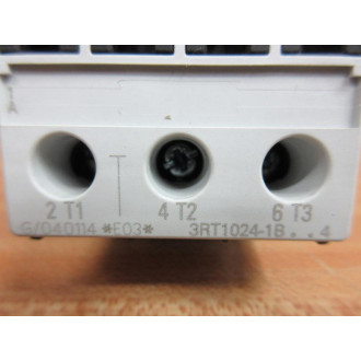 Siemens 3RT1024-1BB44 Contactor 3RT10241BB44 Cracked Housing - New No Box