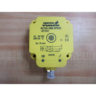 Turck Ni75U-Q80-AP6X2-H1141 Uprox Sensor 1625855 - New No Box