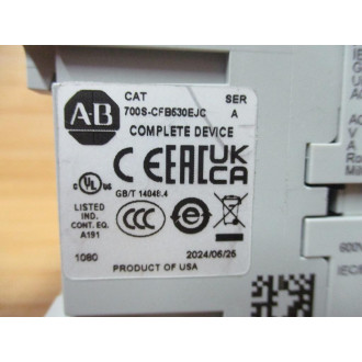 Allen Bradley 700S-CFB530EJC GuardMaster Control Relay Mounted - New No Box