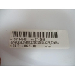 07-0054 UMHW Sprocket C2062X30X1.4375 - New No Box