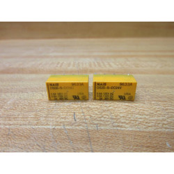 NAiS DS2E-S-DC24V Relay DS2ESDC24V (Pack of 2) - New No Box