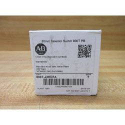 Allen Bradley 800T-J2KD7A Selector Switch EMPTY BOX ONLY!