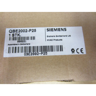 Siemens QBE2002-P25 Pressure Sensor QBE2002P25