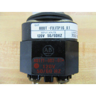 Allen Bradley 800T-FXJTP16RA1 Push Pull Switch