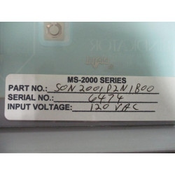 Bindicator SON2001P2N1B00 Dual-Point Level Monitor MS-2000 Enclosure Only - Used