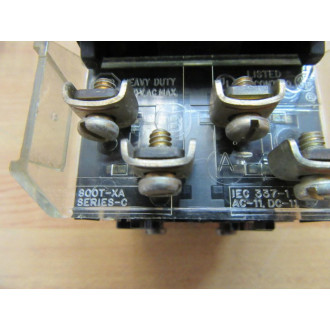 Allen Bradley 800T-FXPH16RA Push Pull Switch - Used