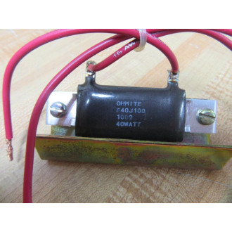 Ohmite F40J100 Power Resistor - New No Box