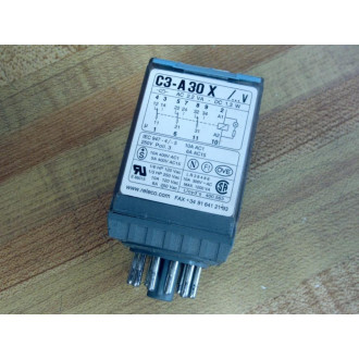 Releco C3-A 30XAC120V Turck Relay C3-A30 X-120VAC - Used