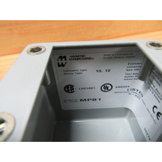 Hammond MPB1 Pushbutton Enclosure - New No Box