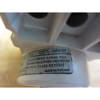 ABB Stromberg OETL-NF60T Disconnect Switch OETLNF60T - Used
