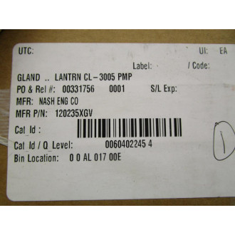 Nash Engineering 120235XGV Gland Lantern