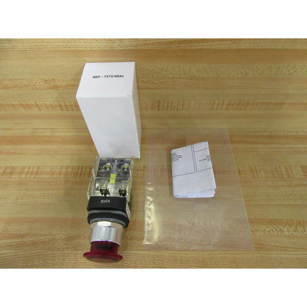 Allen Bradley 800T-FXTQ10RA5 Push Pull Switch