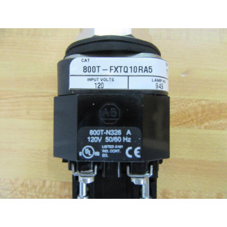 Allen Bradley 800T-FXTQ10RA5 Push Pull Switch