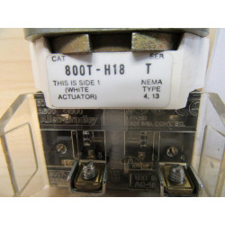 Allen Bradley 800T-H18D1 Selector Switch 800TH18D1 - New No Box
