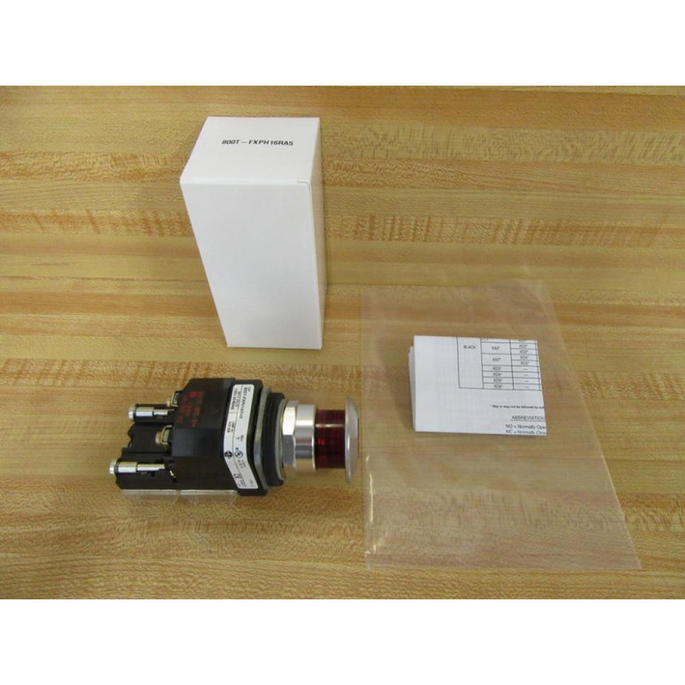 Allen Bradley 800T-FXPH16RA5 Push Pull Switch