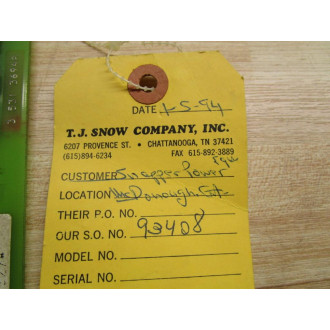 3-531-3694A Timer Control Board 35313694A - Refurbished