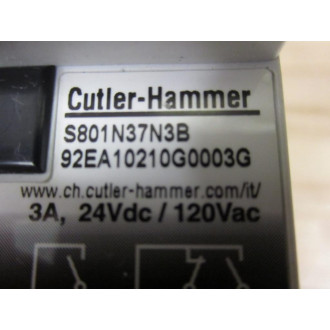Cutler Hammer S801N37N3B Eaton EMA71 Soft  Starter Cracked Housing - Used