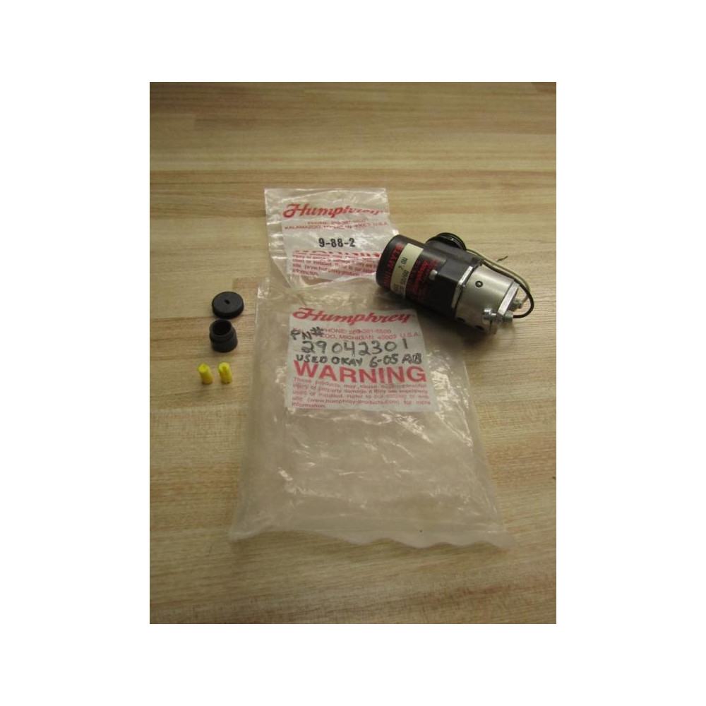Humphrey 29042301 Solenoid Valve - Used