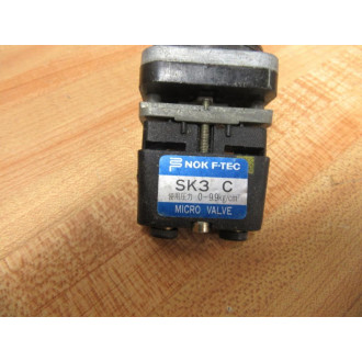 NOK F-TEC SK3 C Micro Valve Selector Switch 2-Pos SK3C (Pack of 3) - Used