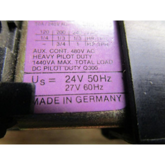 Siemens 3TJ1001-0AB0 Contactor - Used