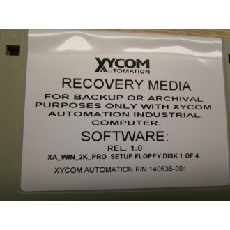 Xycom 140635-001 Recovery Media Software - Used