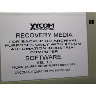 Xycom 140635-001 Recovery Media Software - Used