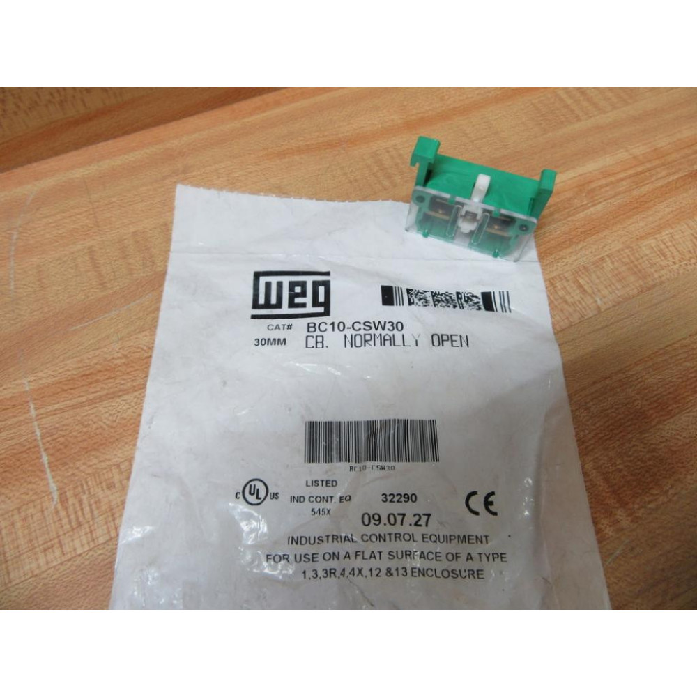 WEG BC10-CSW30 Contact Block BC10CSW30