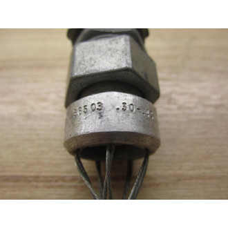 Hubbell 36503 Strain Relief Cord Grip WNut - New No Box