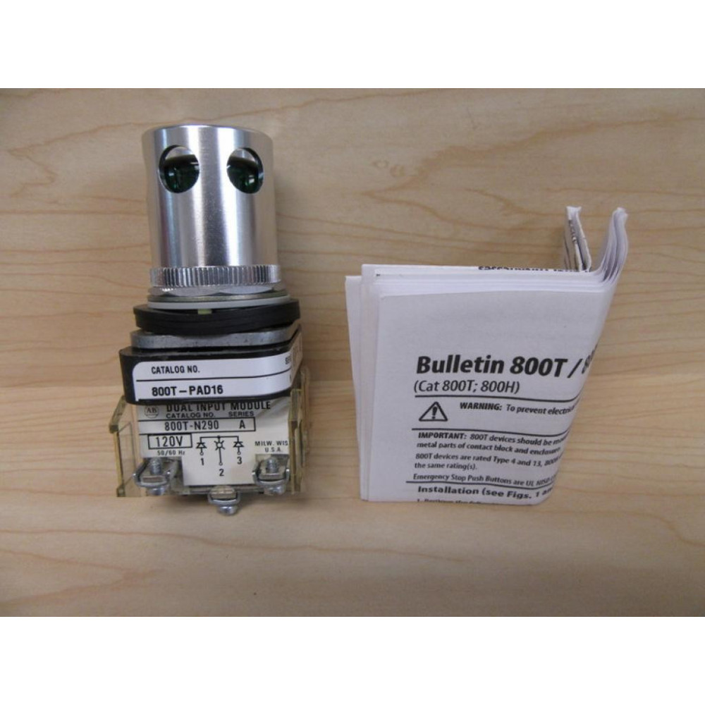 Allen Bradley 800T-PAD16G Push Button Switch - New No Box