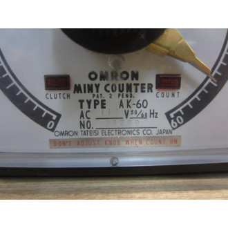 Omron AK-60 Mini Counter AK60 - New No Box