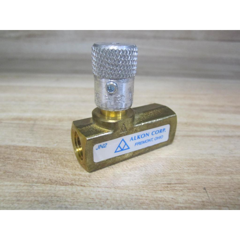 Alkon JN2 In-Line Needle Valve - New No Box