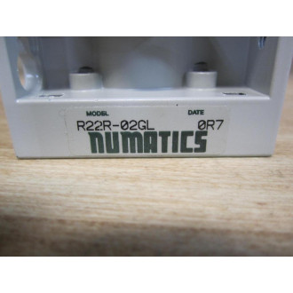 Numatics R22R-02GL Relieving Regulator WGauge R22R02GL