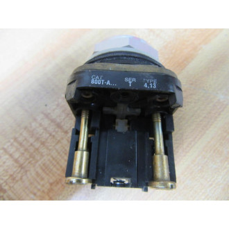 Allen Bradley 800T-A Push Button 800TA Blue W800T-XA - Used