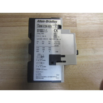 Allen Bradley 140M-C2N-B25 Manual Motor Controller Ser. C - New No Box