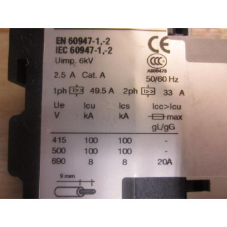 Allen Bradley 140M-C2N-B25 Manual Motor Controller Ser. C - New No Box