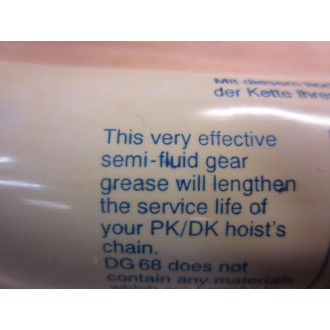 Demag DG 68 Gear Grease DG68