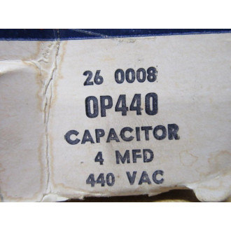 Mallory 0P440 Capacitor 9F6156FB
