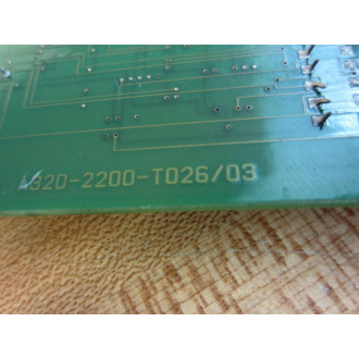 Fanuc A16B-2200-0020 Board A16B-2200-002003B Non-Refundable - Parts Only