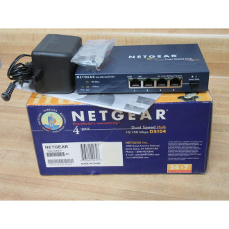 Net Gear DS104 Hub DS104NA 4 Port