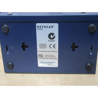 Net Gear DS104 Hub DS104NA 4 Port