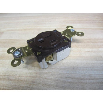 Hubbell HBL 5261 Single Receptacle HBL5261 15A 125V